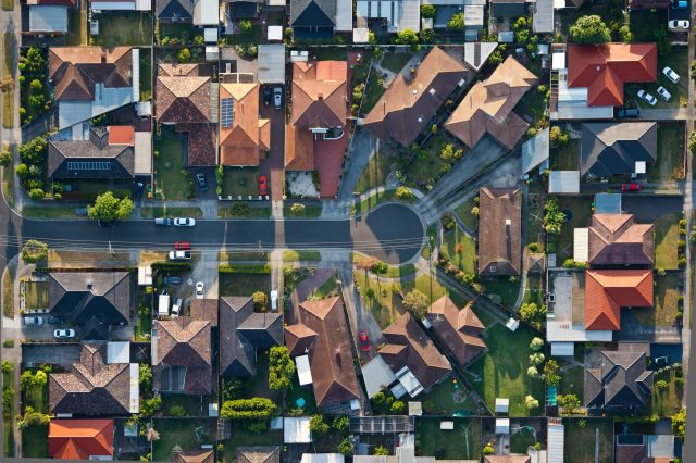 "Looks like they built as much house as they could legally fit on the lot."