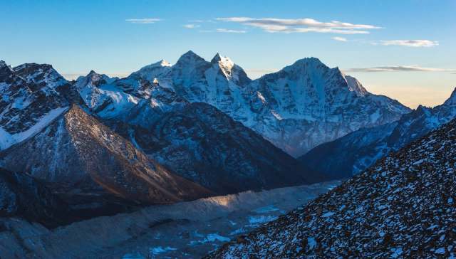 Satellite imagery has illustrated the mountain range's retreating snowline.