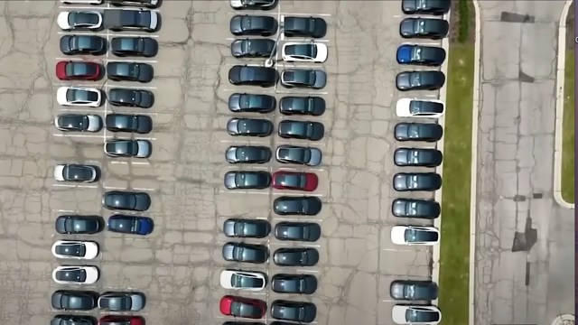 Tesla's inventory in the United States can be difficult to track.