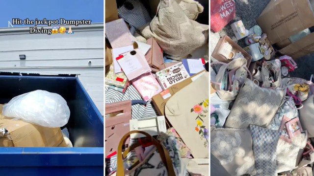 "I honestly don't understand why stores just throw these out."