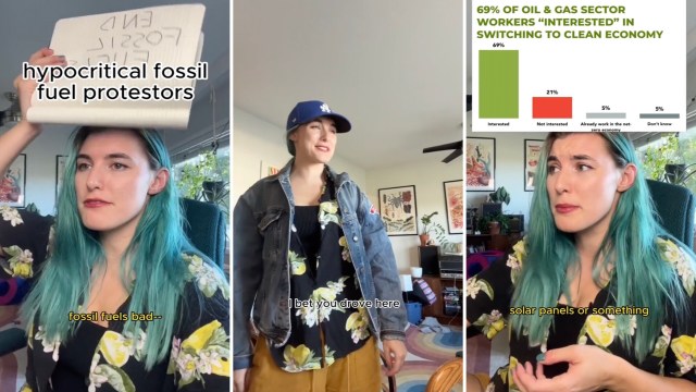 It's a creative take on the issue.