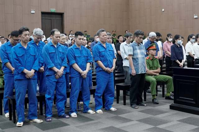 There were 27 defendants, and 23 were given jail sentences.