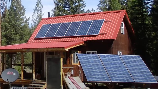 This demonstrates that you don't have to spend a fortune to get started using solar power.