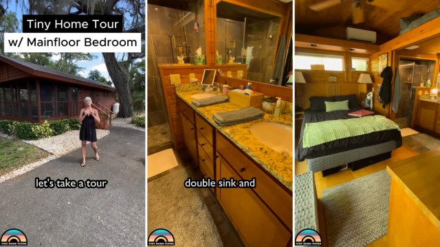 "This looks so much bigger than 399 square feet!"