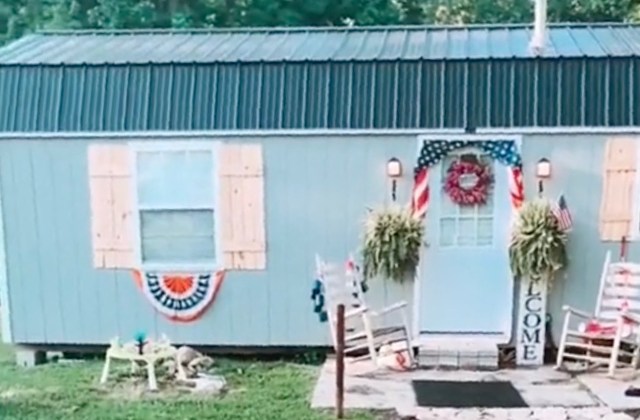 "The way my jaw dropped when you showed the inside!"