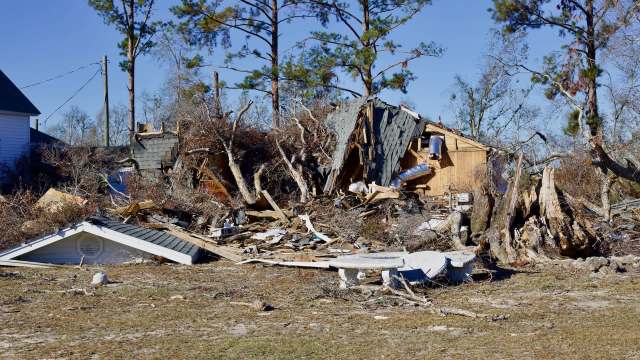 "The water came up 27 vertical feet."