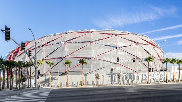The dome also has a platinum LEED certification.