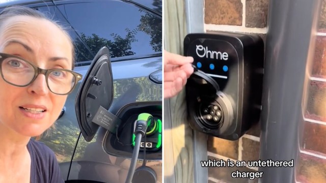 "Being able to charge at home is brilliant."