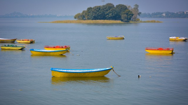 The major lake reached a season low in the middle of June.