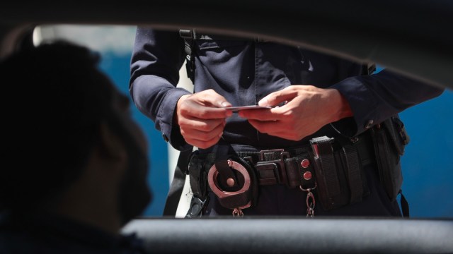 After getting the tip, the police set up a patrol.