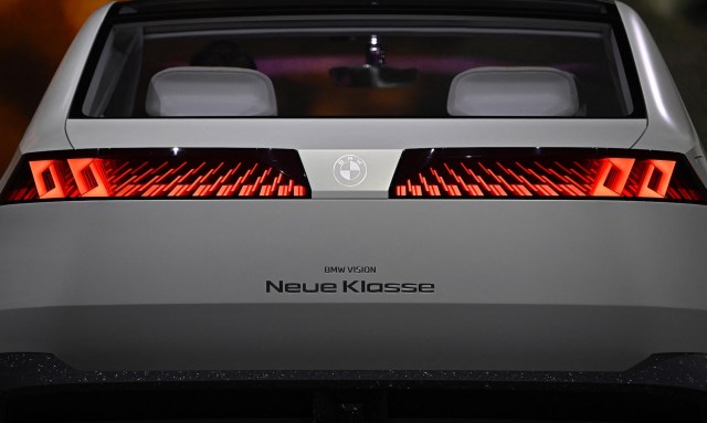 The model is undergoing a major face-lift from a "quirky carbon-fiber hatchback" to a legitimate competitor in the premium EV sedan space.