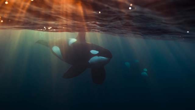 Researchers examined sightings of killer whales in the area from 2002 to 2023.