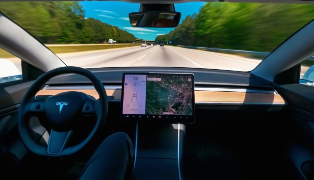 "It likely uses its air suspension data."