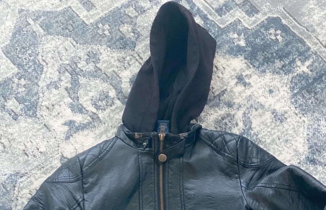 "That is a very cool jacket, too."