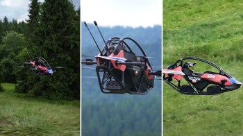 "Equipment like this could enable extremely fast access to casualties."