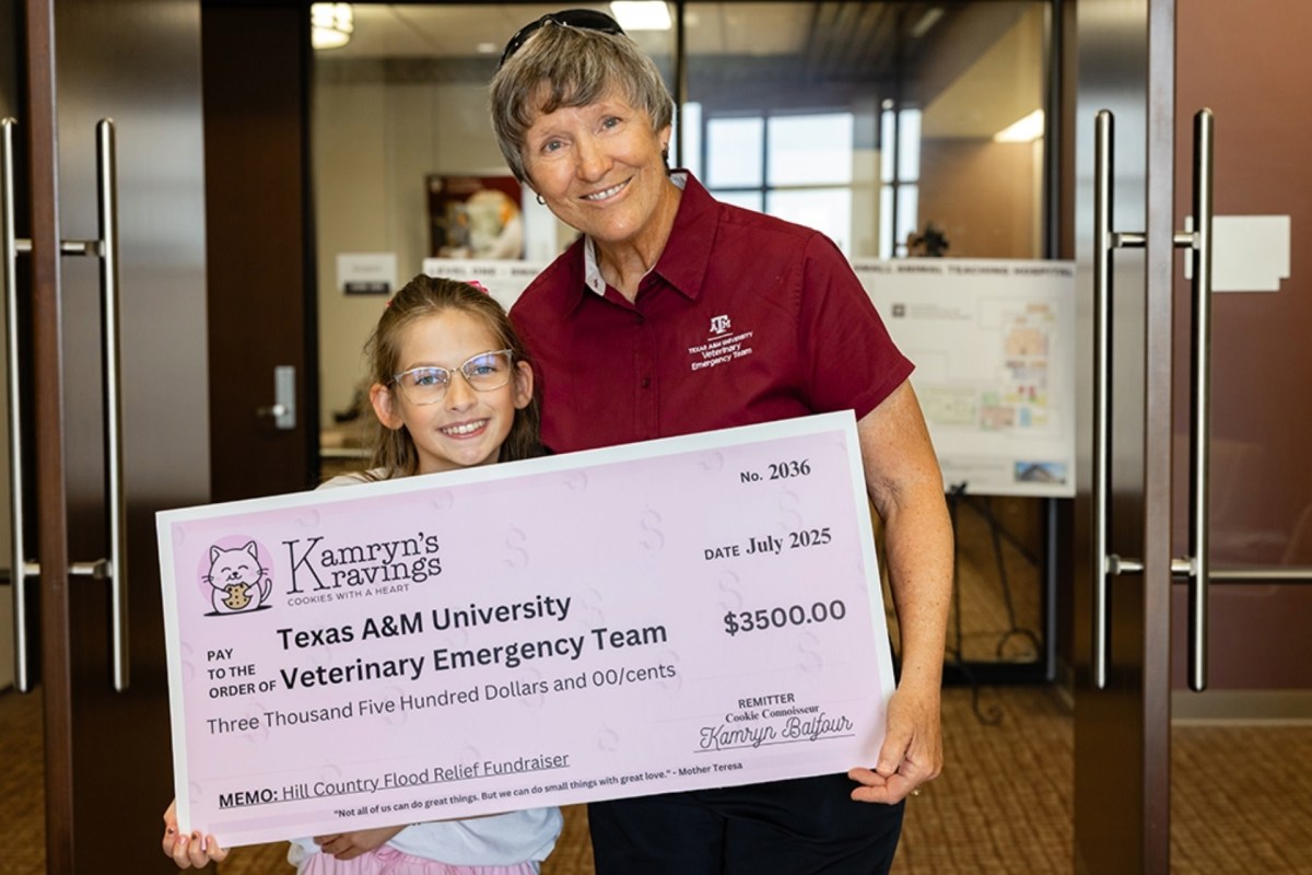 "We thank her from the bottom of our hearts."