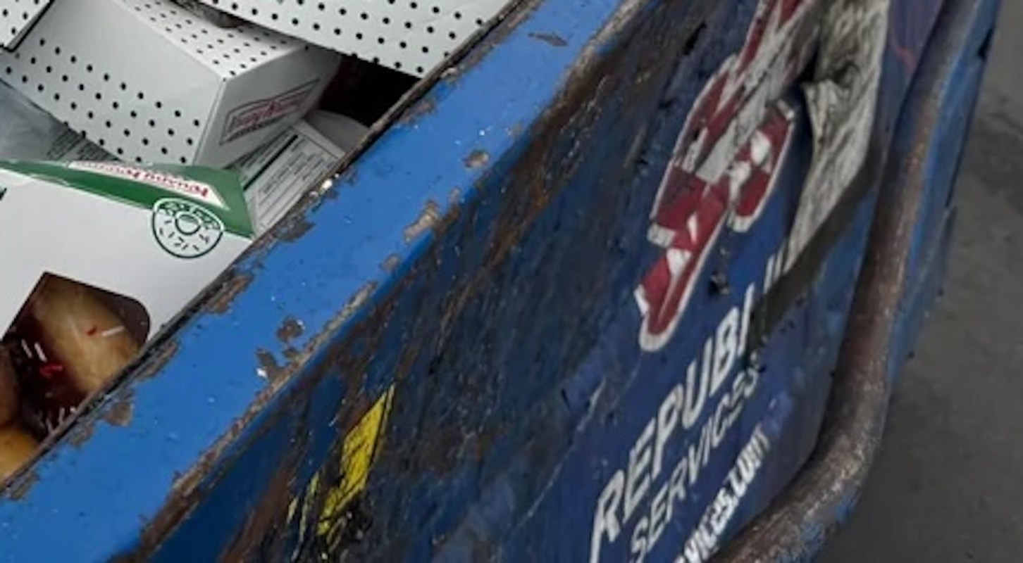 "Pisses me off how much [they're] willing to throw away rather than donate/give away."