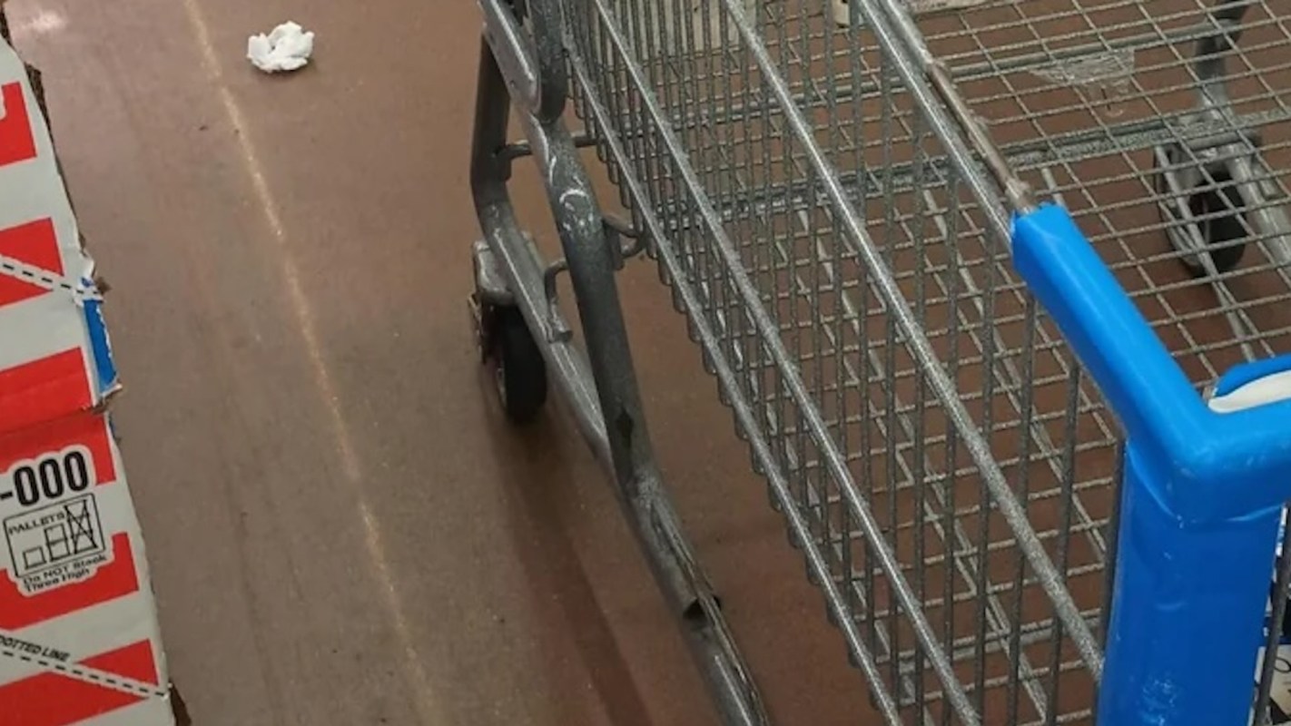 "Everything is smashed."