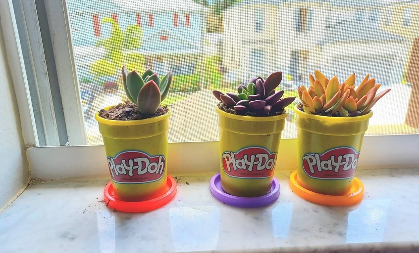 "They're even color-coordinated!"