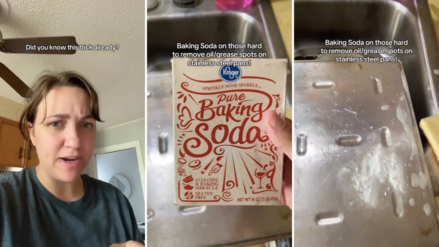 "I've almost thrown away good pans because of the over baked grease!"