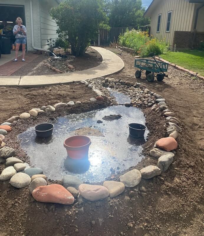 "I hope the neighbors follow your lead."