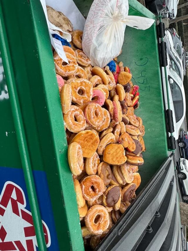 "Pisses me off how much [they're] willing to throw away rather than donate/give away." 