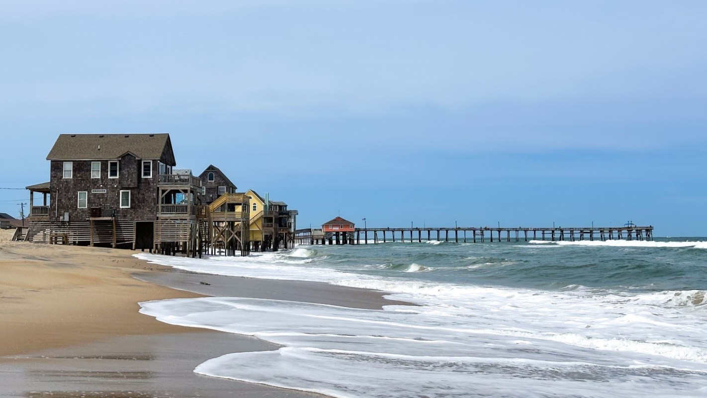 “We were fortunate enough to have a double lot that we could move the house to."