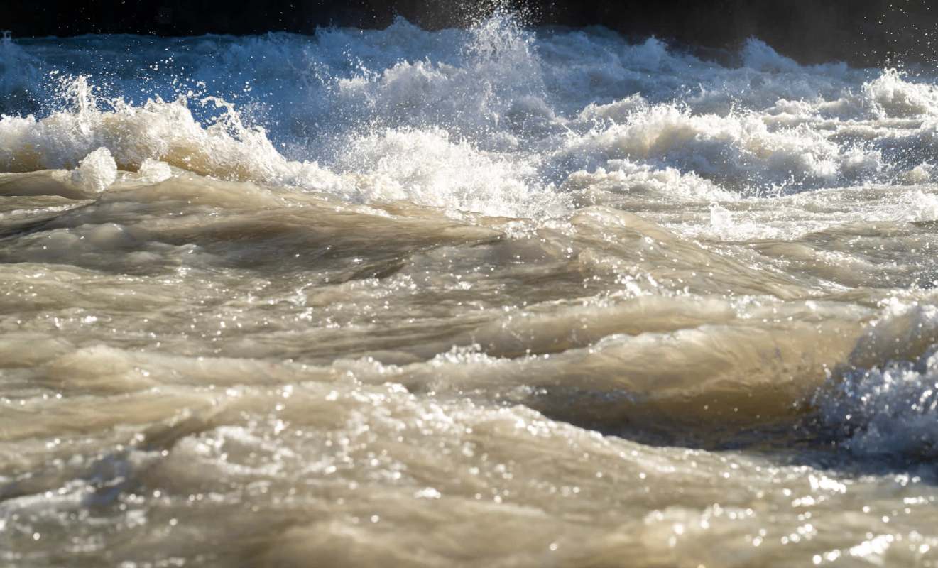 "Little rain here and a little rain there, and all of a sudden it just started coming down."