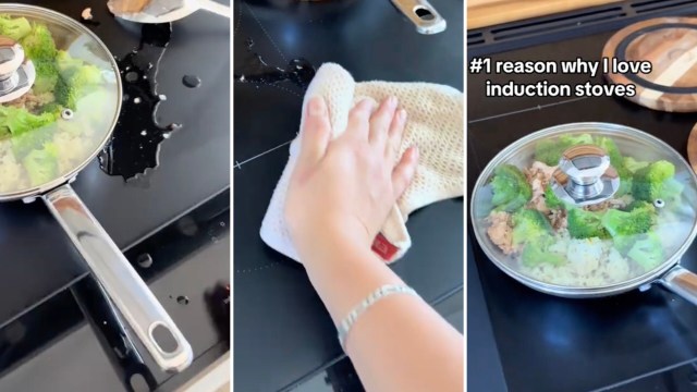 "They're so easy to clean."