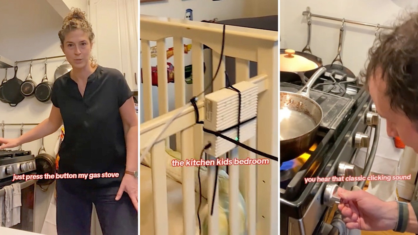 "It ended up in our kid's room."