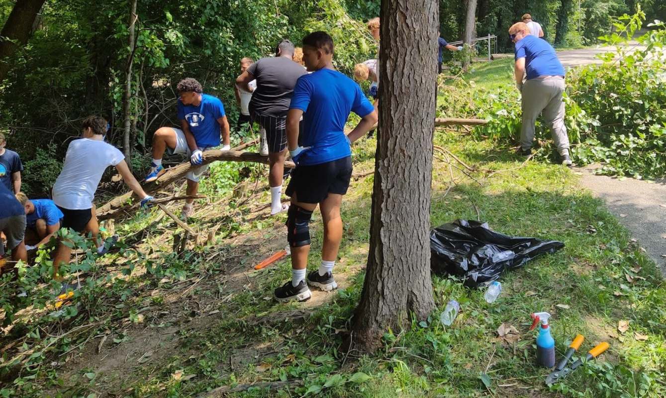 "Everything we did today strengthened our team."