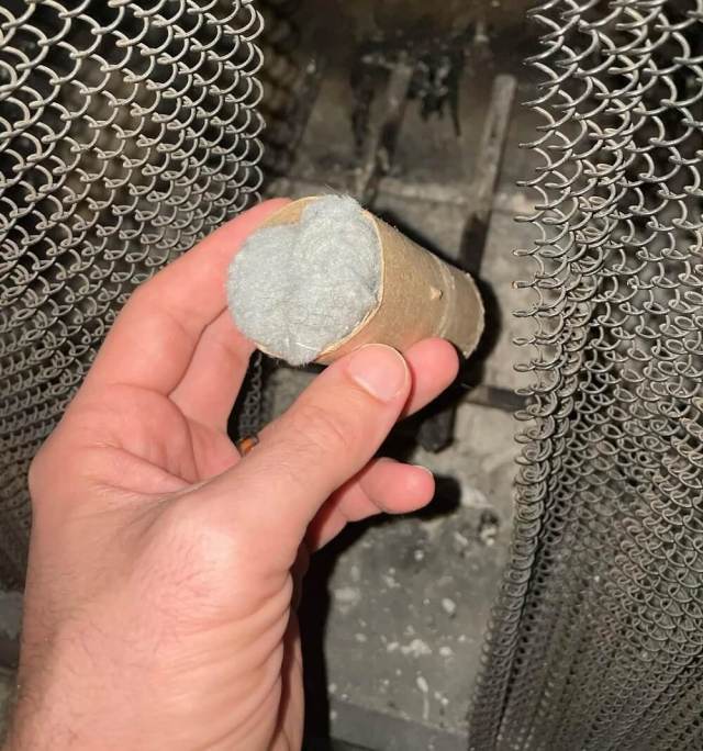 "Burning lint like a boss!"