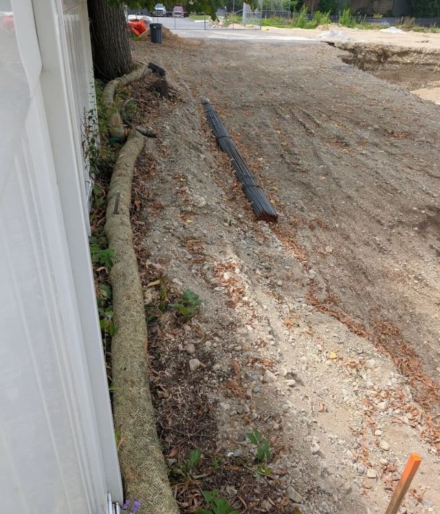 The homeowner was considering contacting a lawyer.