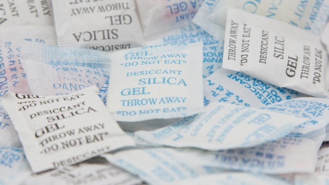 "I've been saving my packets."