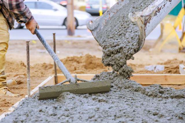 The researchers looked at what happens when regular sand and gravel are replaced with recycled pieces from old concrete paving blocks.