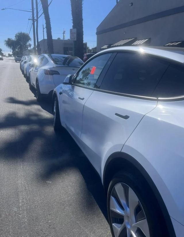 This isn't the first time Tesla has been spotted in this act.