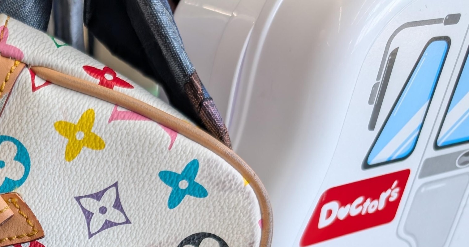 "They sit on the shelves."