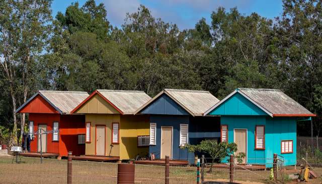 One of the listings was simply labeled "Generic Modern Prefabricated Container Tiny Home."