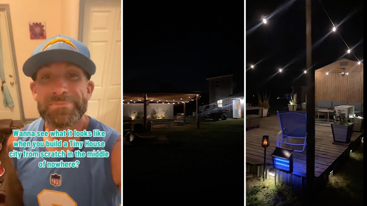 "I want to live off the land and live the minimal lifestyle."