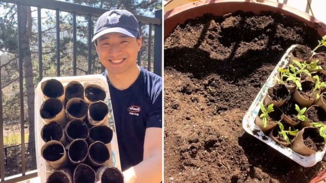 "We use what we have!"