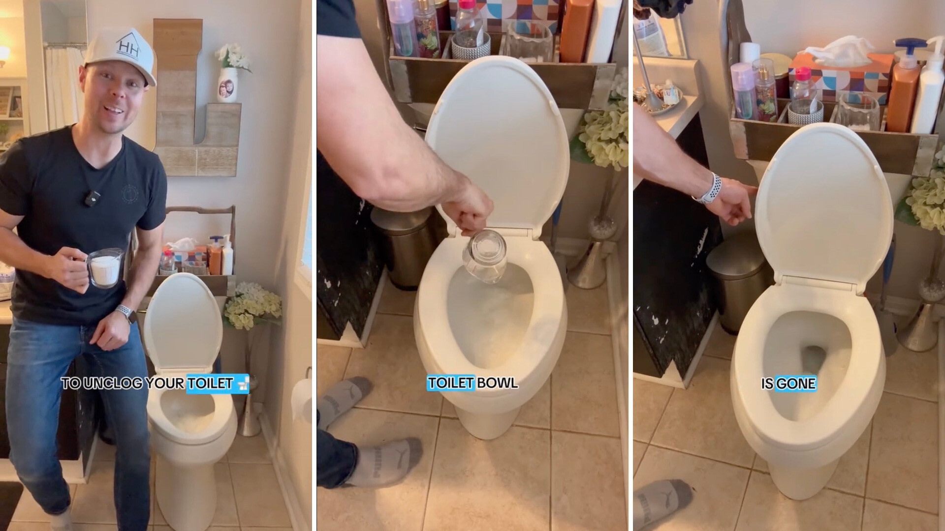 ‘We almost called a plumber’