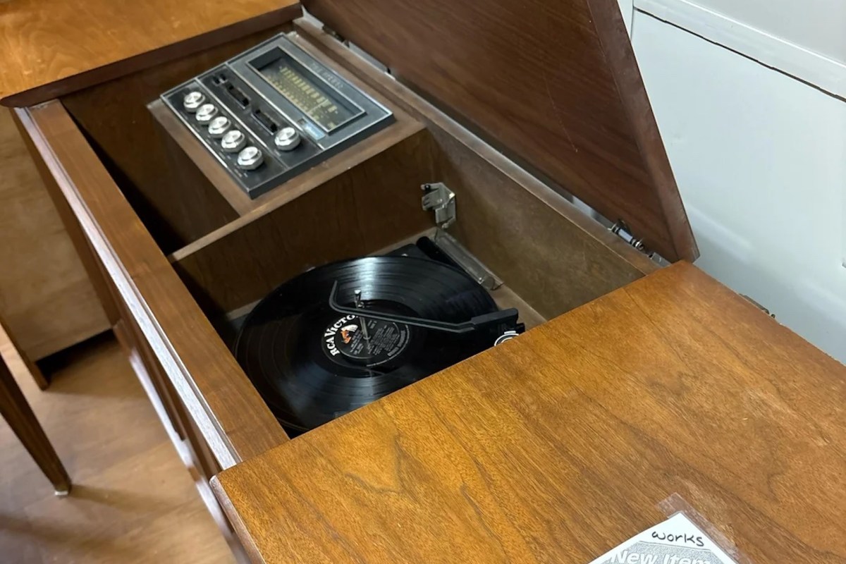 "That seems like an insane price for a humongous old cabinet."