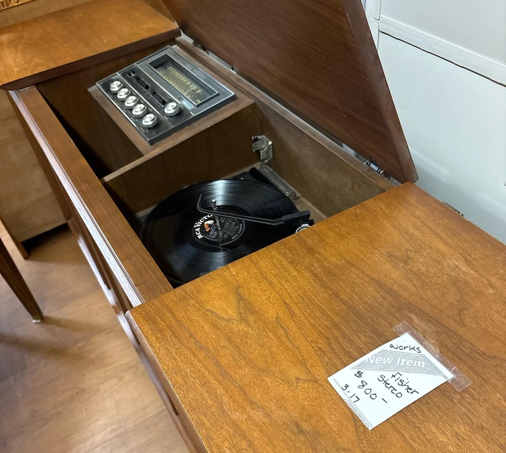 "That seems like an insane price for a humongous old cabinet."