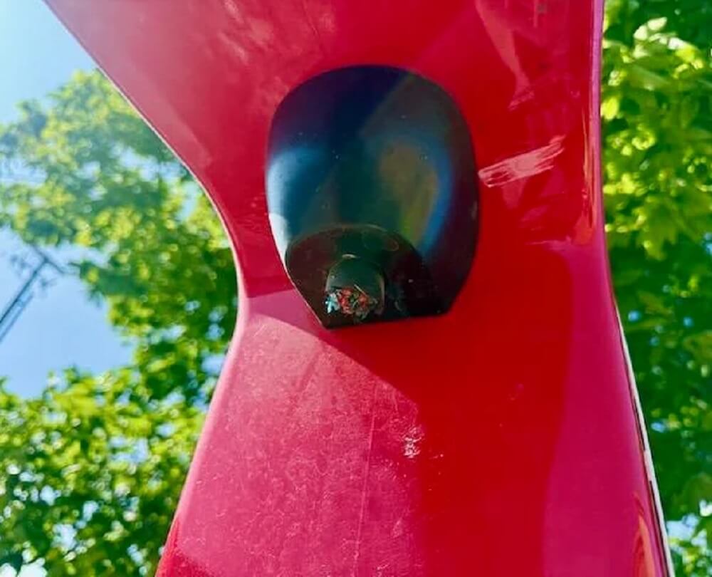 "Wondering if this is anti-Elon vandalism."