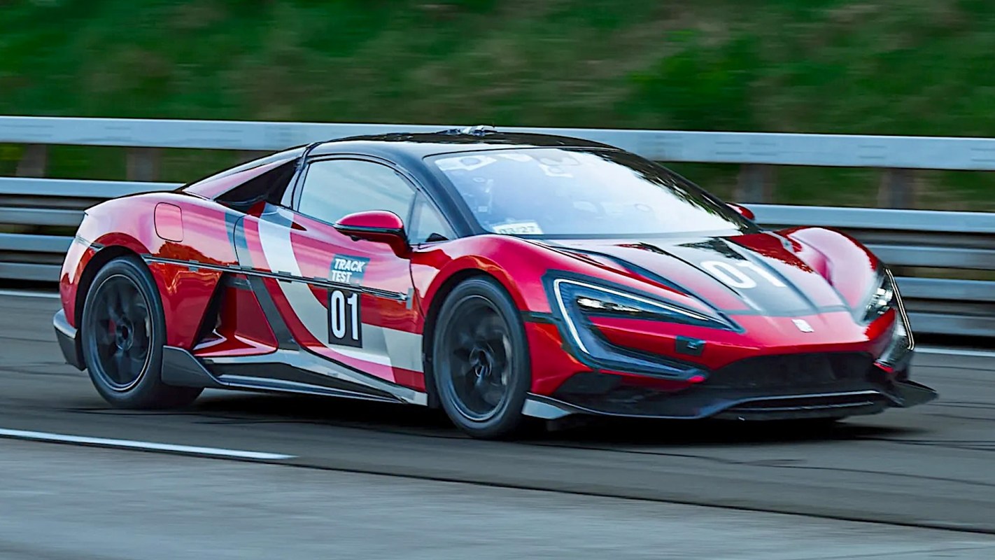 The record was set at the Automotive Testing Papenburg test track this August.