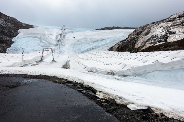 The future of the popular skiing area looks gloomy.