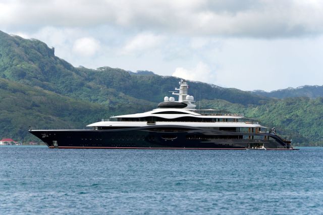 Launchpad is among the largest private yachts in the world.