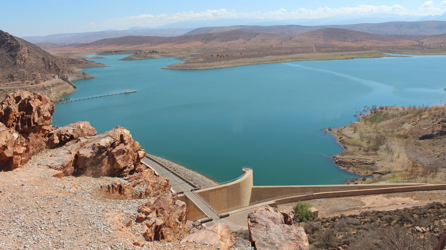 More water in dams means fewer interruptions in the drinking water supply.