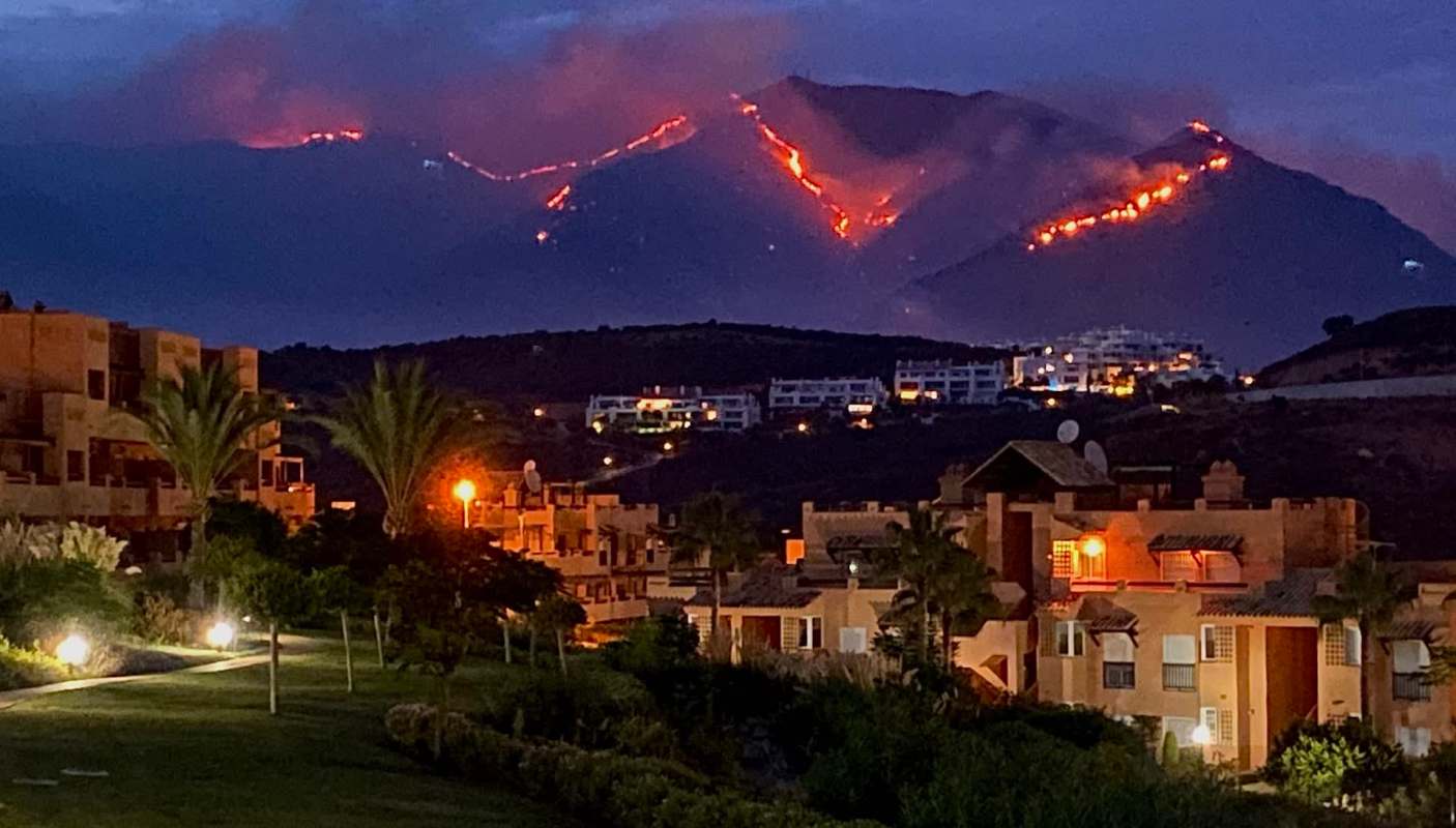 "The sheer size of these fires has been astonishing."