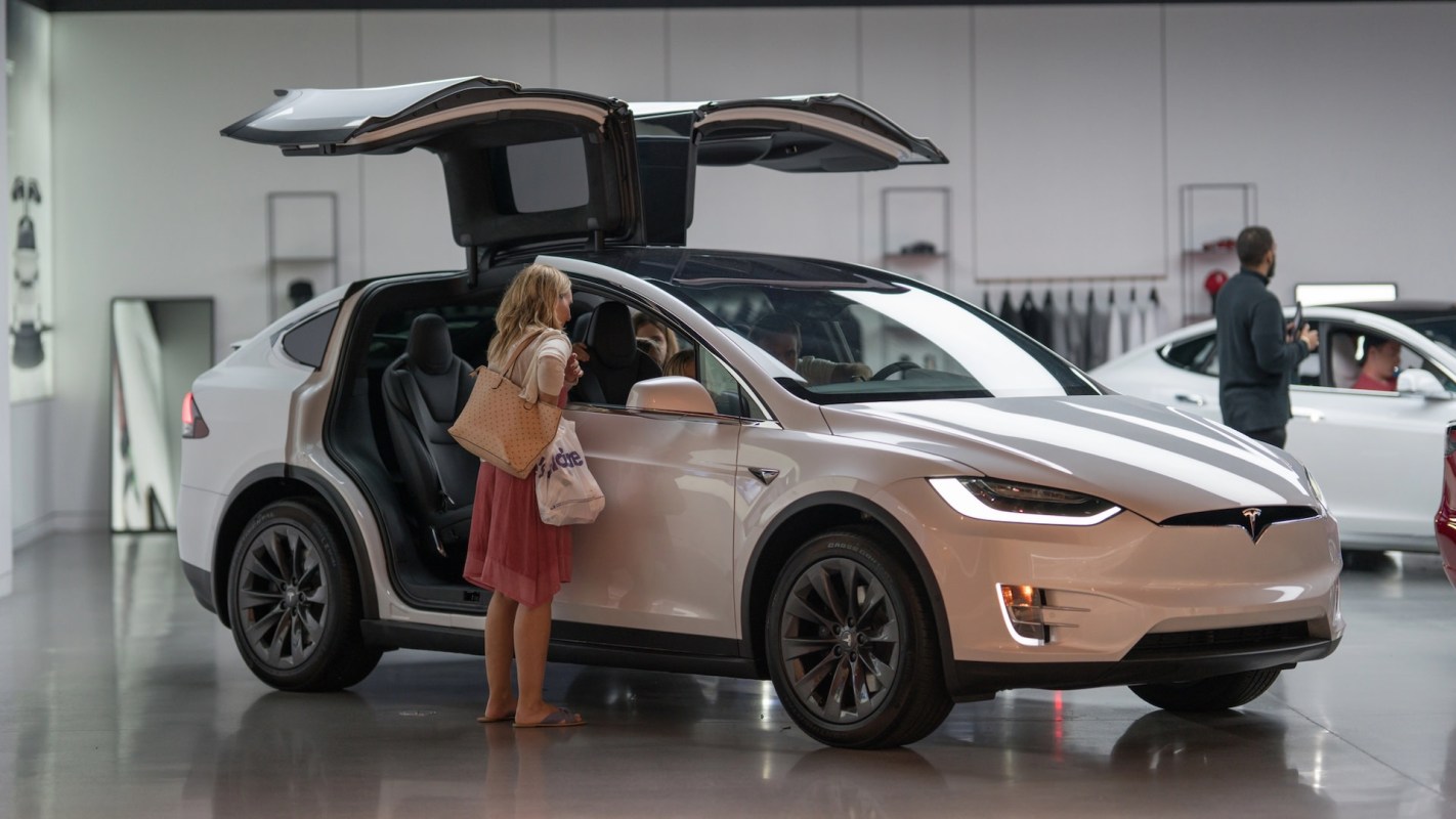 Tesla sales dropped steeply over the first half of 2025.